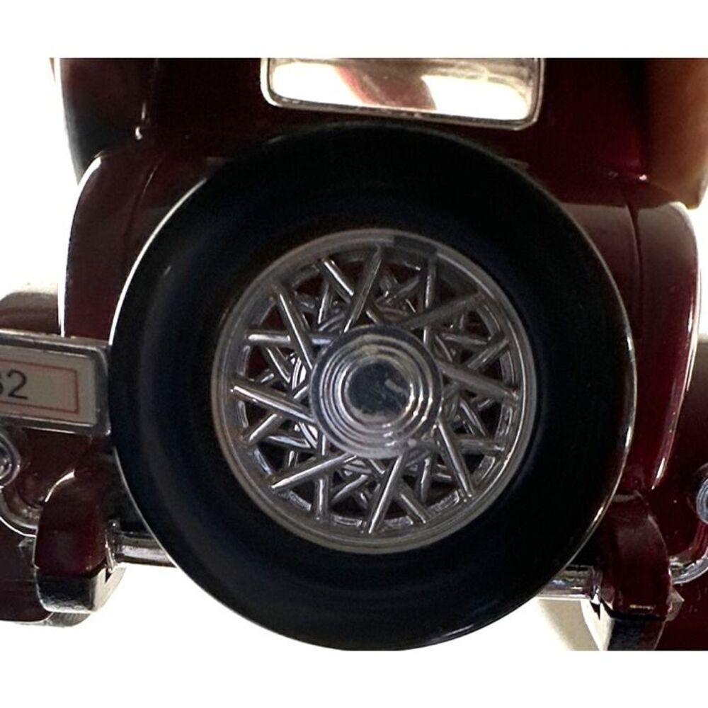 1932 Diecast Model Ford Coupe With Glossy Red Finish & Detailed Interior - Picture 5 of 12